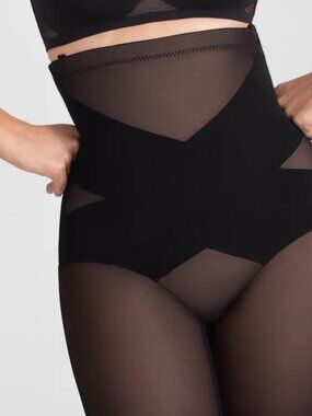 New Women's HONEYLOVE Black SuperPower Shorts Size 3XL No Tags XXXL plus size